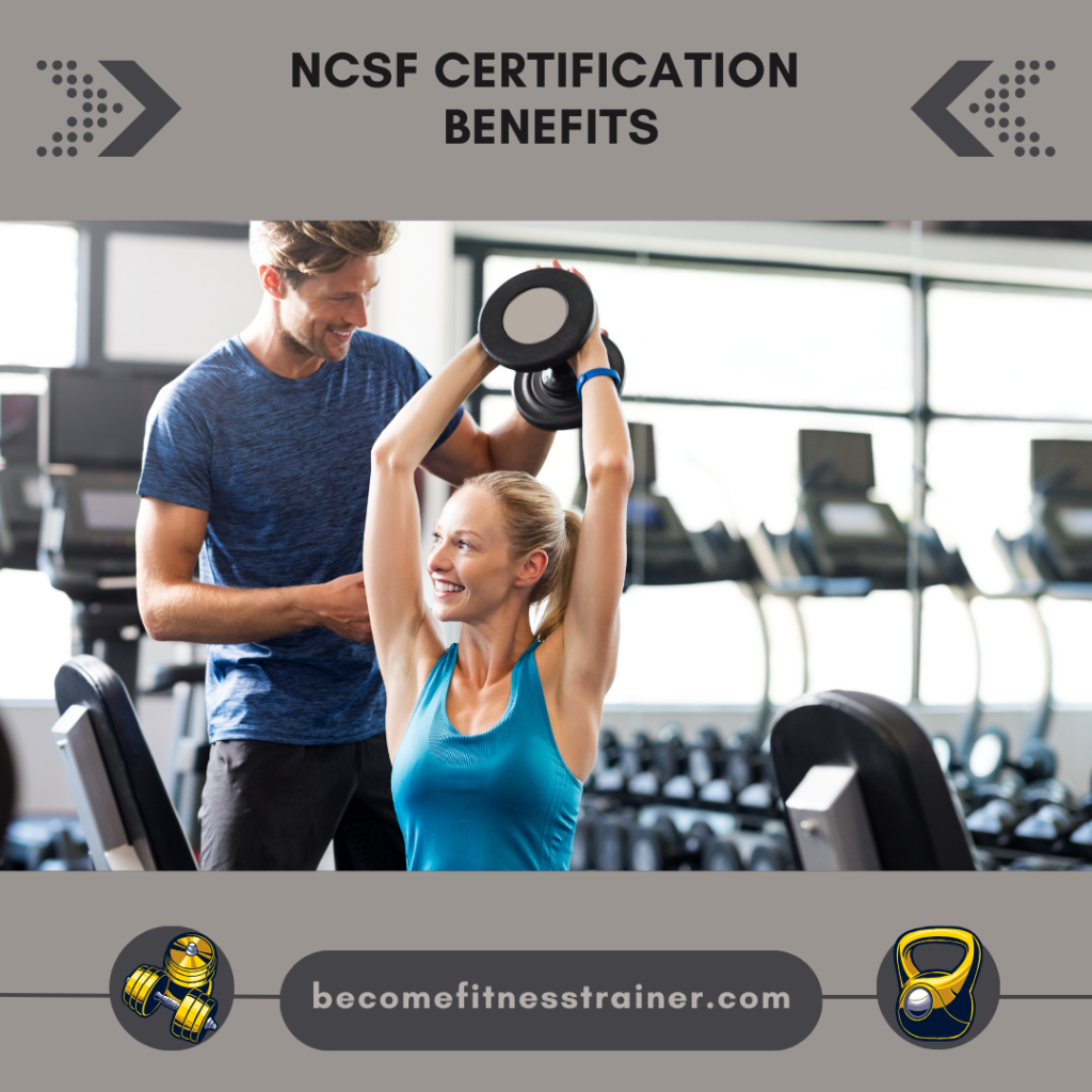 NCSF Certification Benefits